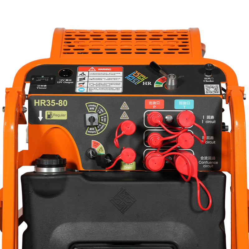 Přenosný 35HP hydraulický agregát průmyslové třídy（HR35-80P）